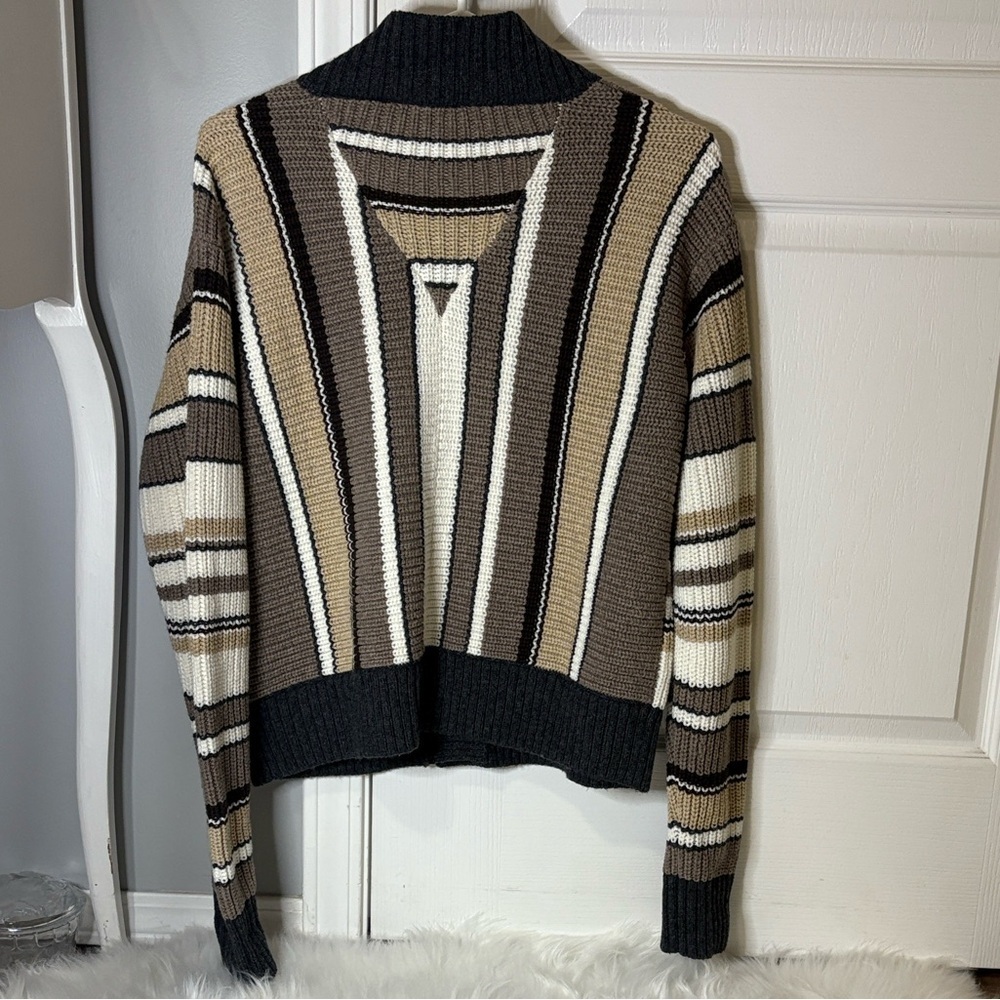 CAbi Cocoa Striped Cardigan - Picture 10 of 10